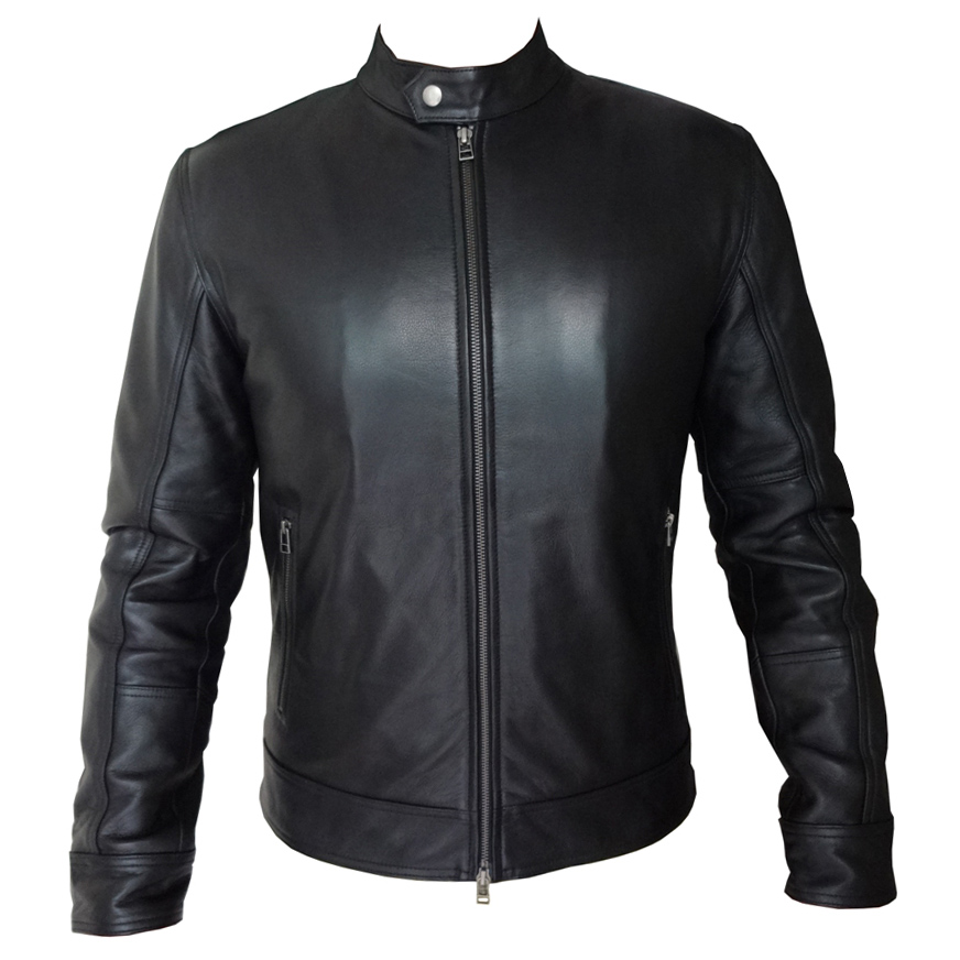 Motorbike Leather Men Jackets