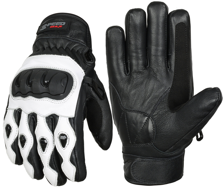 Mens Motorbike Leather Gloves