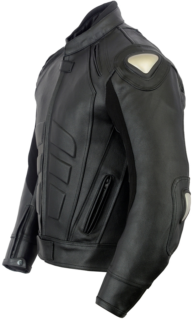 Speed Icon Mens Motorcycle Leather Jacket