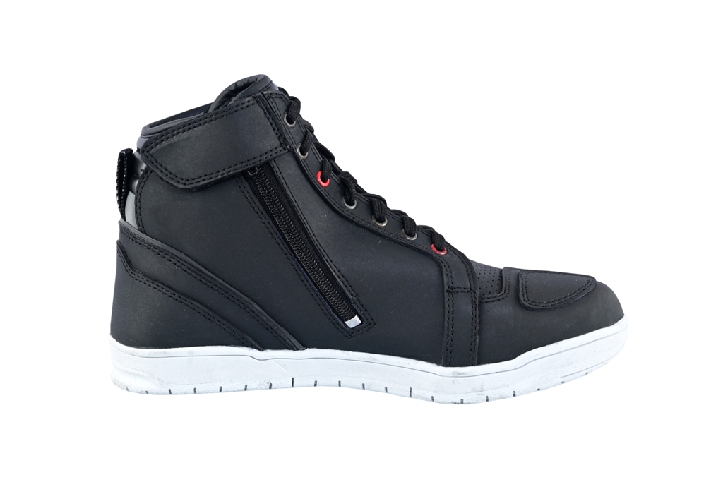 Speed Maxx CE Casual Sneaker Pure Leather Motorcycle Boots