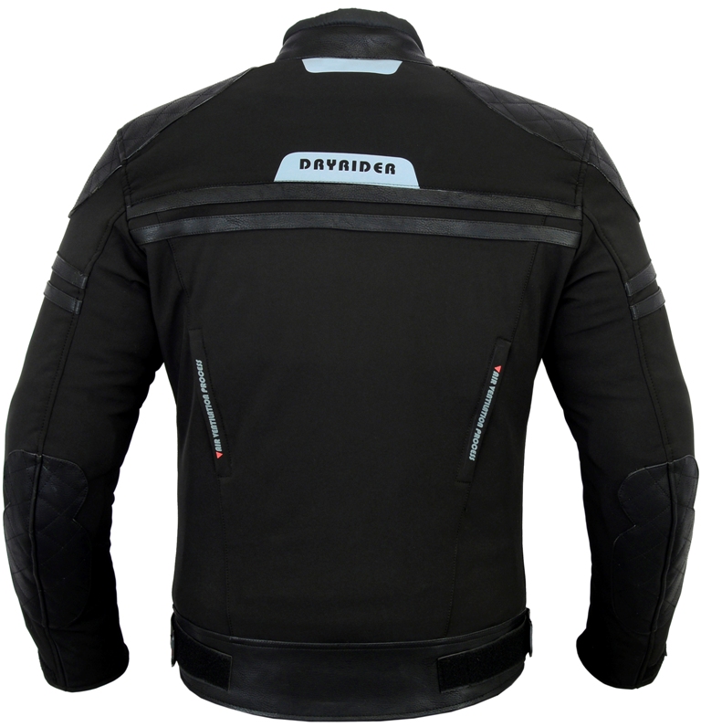 Softshell Hoodie Removable Hood CE Motorbike Motorcycle Jacket